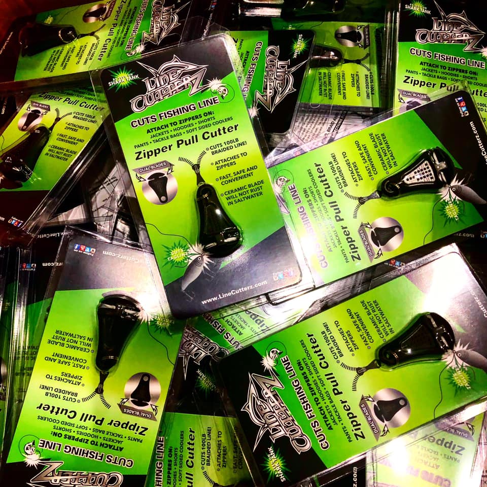 Line Cutterz Zipper Pull
